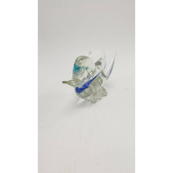 Vintage Art Glass Duck Figurine Paperweight, Vidrios Artisticos del Norte - Picture 4 of 7